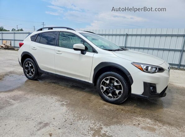 JF2GTACC6KH391968 2019 SUBARU CROSSTREK Белый Передняя правая четверть
