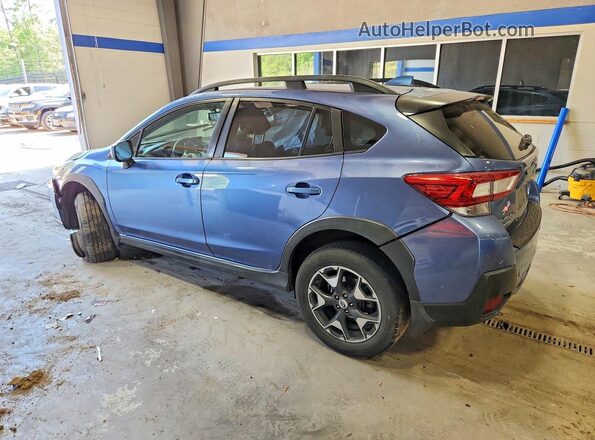 JF2GTACC7JH315352 2018 SUBARU CROSSTREK Blue Tył lewy