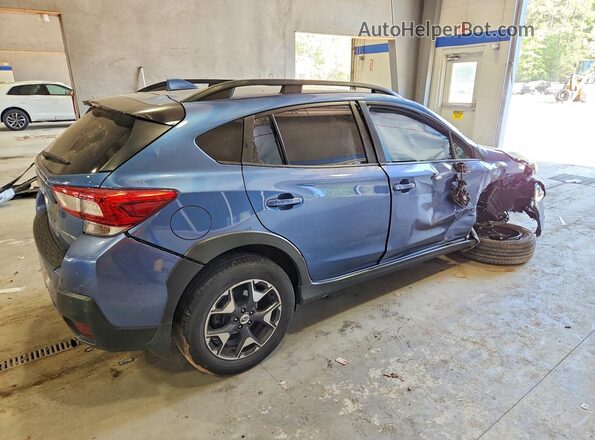 JF2GTACC7JH315352 2018 SUBARU CROSSTREK Blue Tył prawy