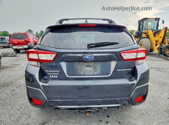 JF2GTACC7K8324120 2019 SUBARU CROSSTREK Gray Widok z tyłu