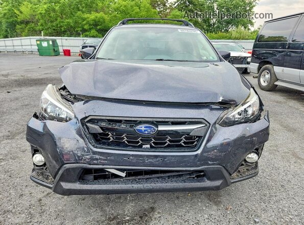JF2GTACC7K8324120 2019 SUBARU CROSSTREK Gray Widok z przodu