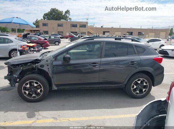 JF2GTACC7KH317216 2019 SUBARU CROSSTREK Gray 