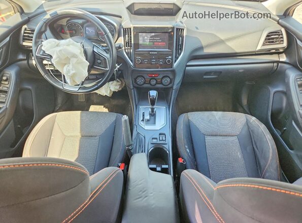 JF2GTACC8JH267652 2018 SUBARU CROSSTREK Blue Vista del salpicadero