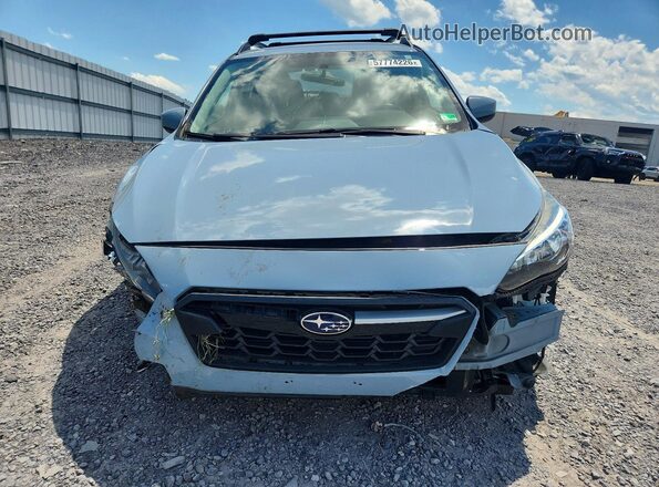 JF2GTACC8JH267652 2018 SUBARU CROSSTREK Blue Vista frontal