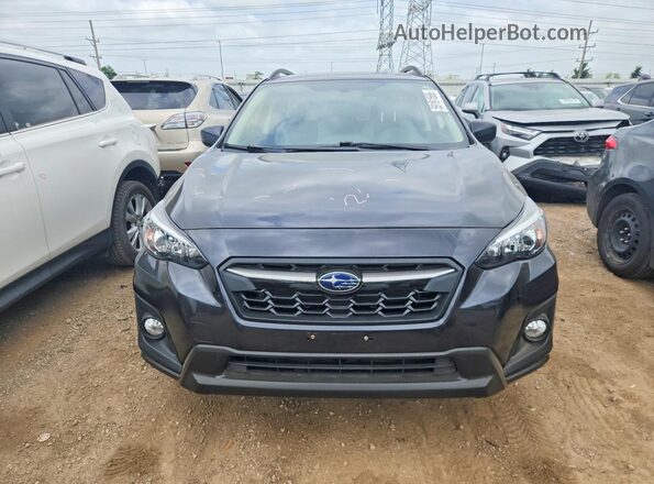 JF2GTACC8KH268771 2019 SUBARU CROSSTREK Black Front view