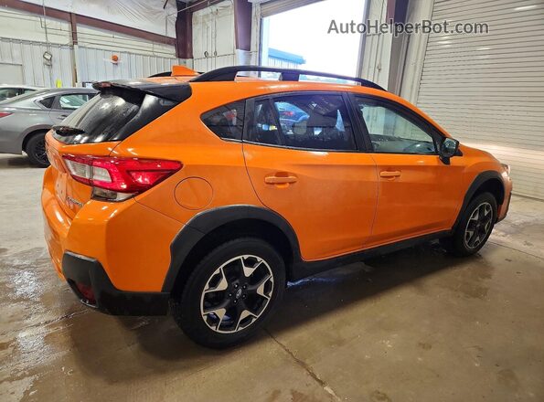 JF2GTACC9K9388427 2019 SUBARU CROSSTREK Оранжевый Передняя правая четверть