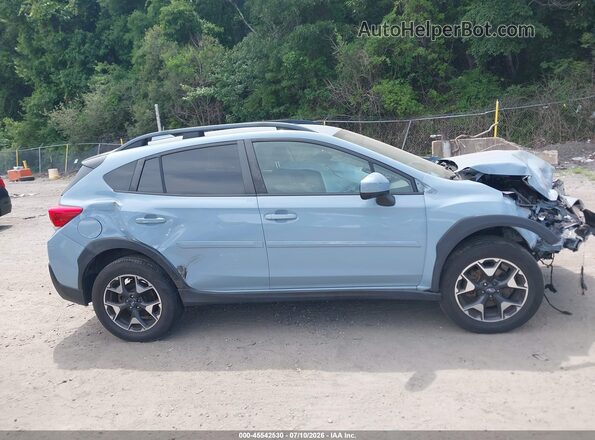 JF2GTACC9KG355603 2019 SUBARU CROSSTREK Blue Vista del salpicadero