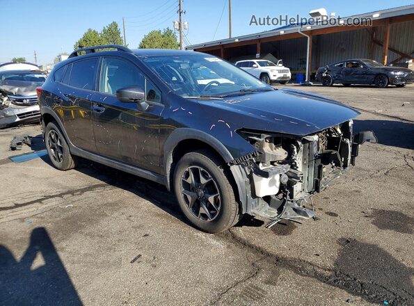 JF2GTACC9KH283229 2019 SUBARU CROSSTREK Gray Передня права чверть