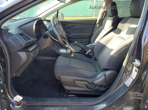 JF2GTACC9KH283229 2019 SUBARU CROSSTREK Gray Вид салону спереду