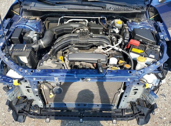 JF2GTACC9KH363680 2019 SUBARU CROSSTREK Blue ძრავის განყოფილების ხედი