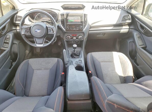 JF2GTACC9N9218685 2022 SUBARU CROSSTREK Blue Dashboard view