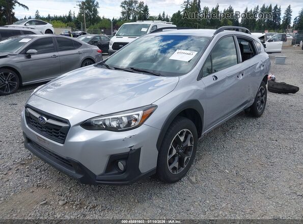 JF2GTACCXK8324161 2019 SUBARU CROSSTREK Silver Передня ліва чверть