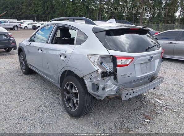 JF2GTACCXK8324161 2019 SUBARU CROSSTREK Silver Задня ліва чверть