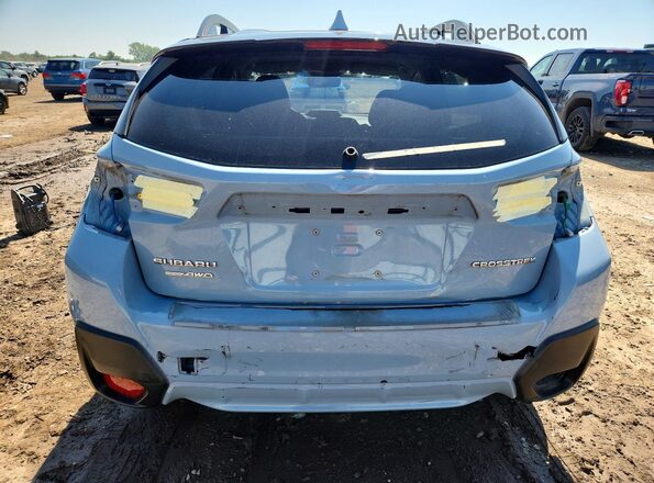 JF2GTACCXK8387616 2019 SUBARU CROSSTREK Blue Rear view