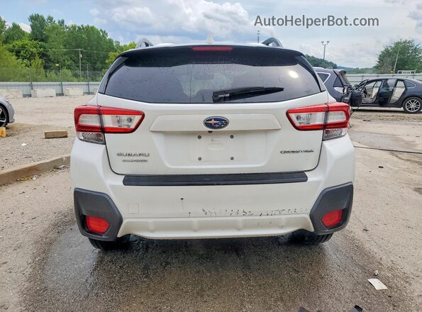 JF2GTACCXKH232015 2019 SUBARU CROSSTREK White Вид ззаду