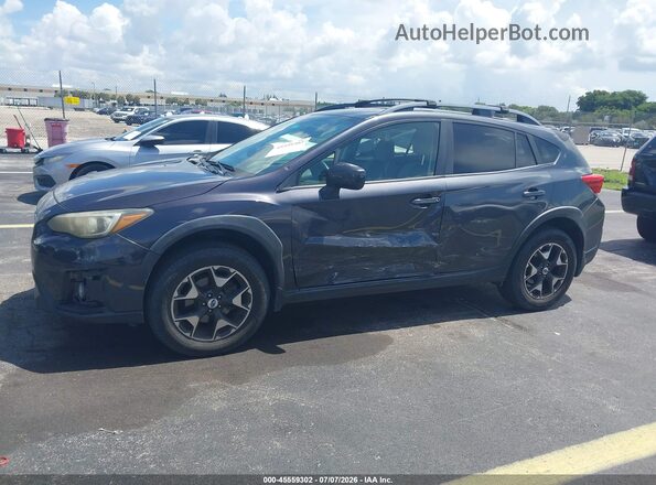 JF2GTADC0JH288493 2018 SUBARU CROSSTREK Gray წინა ხედი