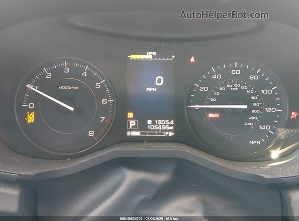 JF2GTADC1JH313112 2018 SUBARU CROSSTREK Black Вид задніх сидінь