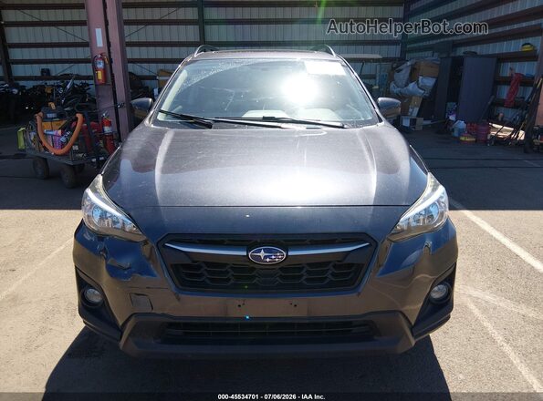 JF2GTADC1JH313112 2018 SUBARU CROSSTREK Black Вид щитка приладів