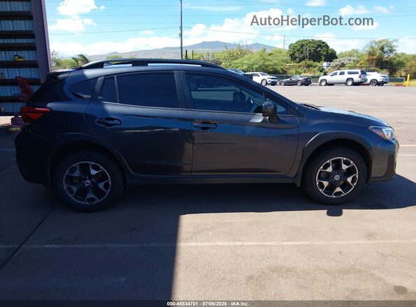 JF2GTADC1JH313112 2018 SUBARU CROSSTREK Black Вид задньої частини салону