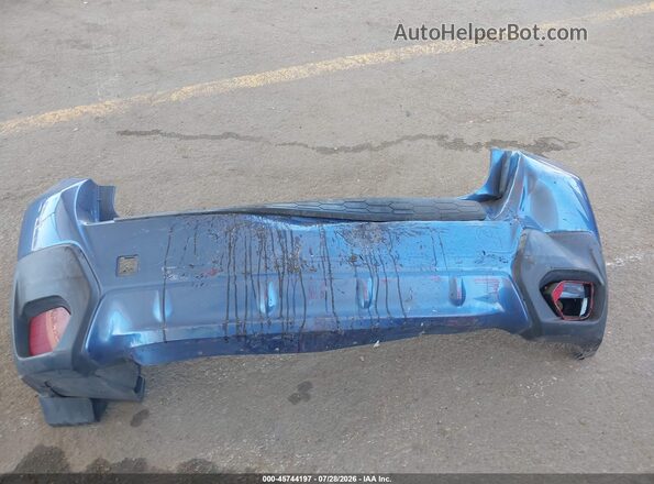JF2GTADC2J8281299 2018 SUBARU CROSSTREK Blue Instrument cluster view