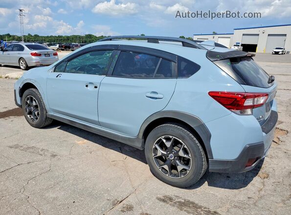 JF2GTADC3JH313340 2018 SUBARU CROSSTREK Gray Trasero izquierdo