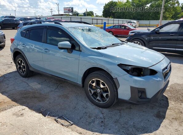 JF2GTADC3JH313340 2018 SUBARU CROSSTREK Gray Delantero derecho