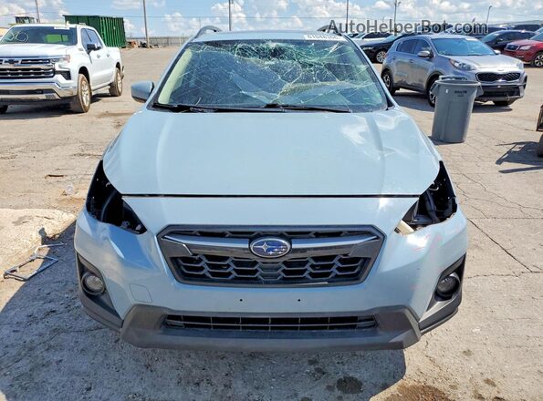 JF2GTADC3JH313340 2018 SUBARU CROSSTREK Gray Vista frontal