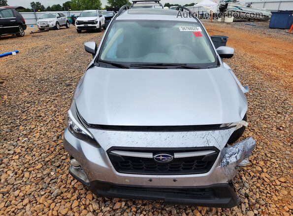 JF2GTADC3KH244358 2019 SUBARU CROSSTREK Silver Vista frontal
