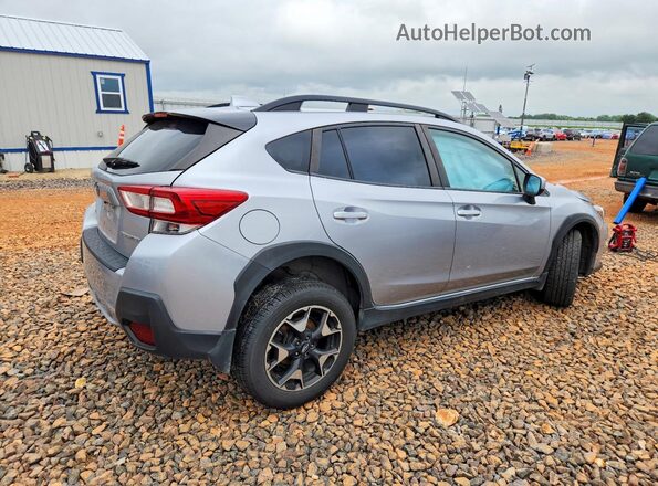 JF2GTADC3KH244358 2019 SUBARU CROSSTREK Silver Trasero derecho