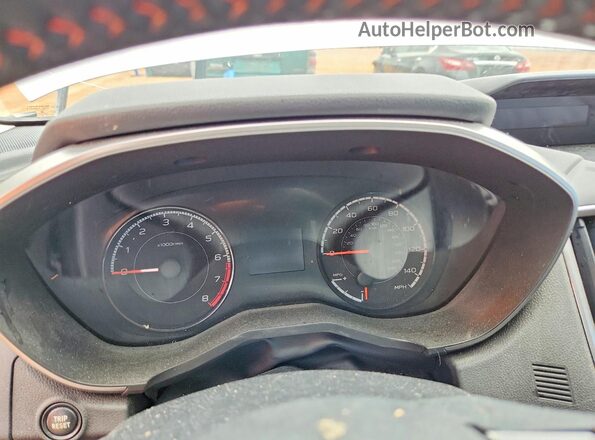 JF2GTADC3KH244358 2019 SUBARU CROSSTREK Silver Vista del cuadro de instrumentos