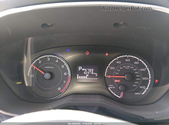 JF2GTADC3KH272032 2019 SUBARU CROSSTREK Black Հետևի նստատեղերի տեսք