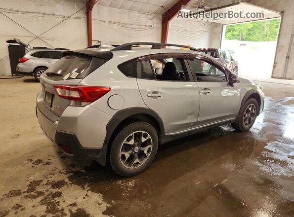 JF2GTADC4JH298881 2018 SUBARU CROSSTREK Серебряный Задняя правая четверть