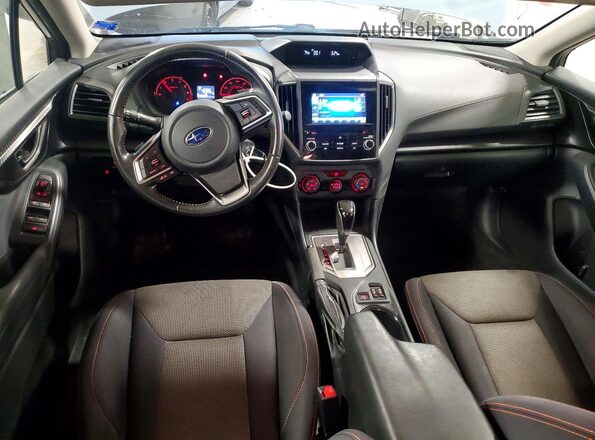 JF2GTADC4K8229996 2019 SUBARU CROSSTREK Синий Вид панели приборов