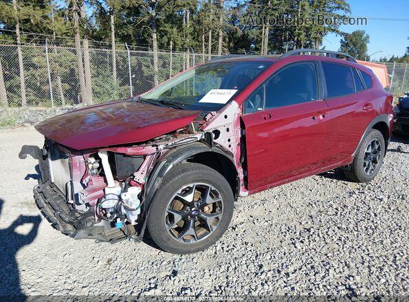 JF2GTADC4KH232977 2019 SUBARU CROSSTREK Red Przód lewy