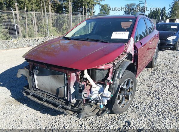 JF2GTADC4KH232977 2019 SUBARU CROSSTREK Red Widok z przodu