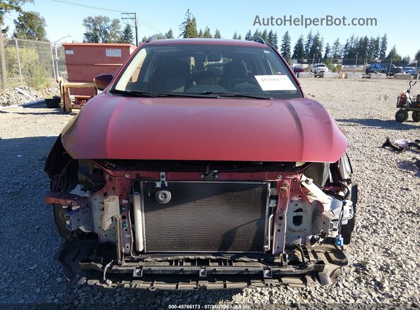 JF2GTADC4KH232977 2019 SUBARU CROSSTREK Red Widok wnętrza z tyłu