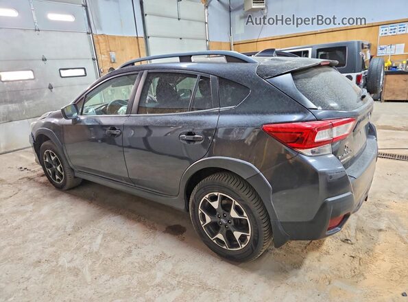JF2GTADC4KH234552 2019 SUBARU CROSSTREK Charcoal Trasero izquierdo
