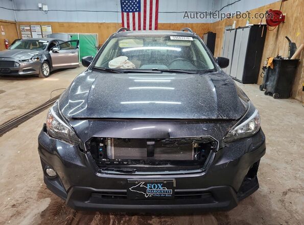 JF2GTADC4KH234552 2019 SUBARU CROSSTREK Charcoal Vista frontal