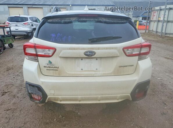 JF2GTADC6J8257376 2018 SUBARU CROSSTREK Белый Вид сзади