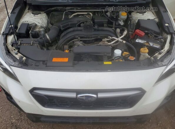 JF2GTADC6J8257376 2018 SUBARU CROSSTREK Белый Вид подкапотного пространства