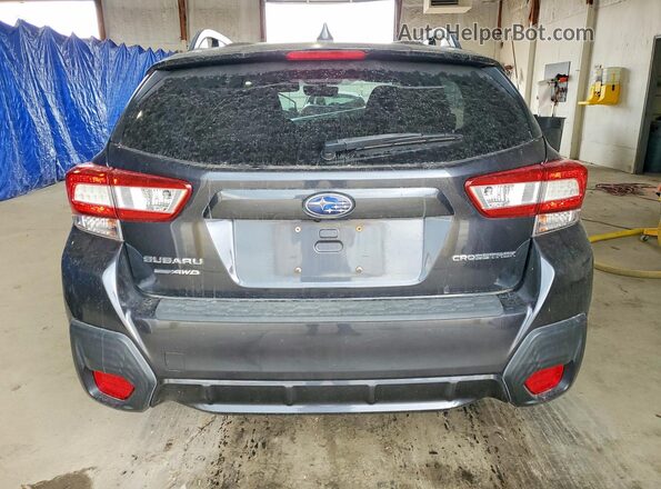 JF2GTADC6K8209541 2019 SUBARU CROSSTREK Black Вид ззаду