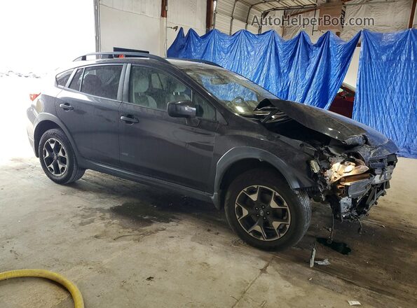 JF2GTADC6K8209541 2019 SUBARU CROSSTREK Black Передня права чверть