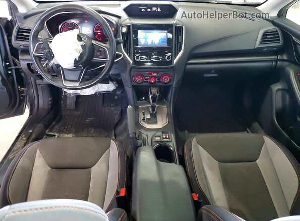 JF2GTADC6K8209541 2019 SUBARU CROSSTREK Black Вид панелі приладів