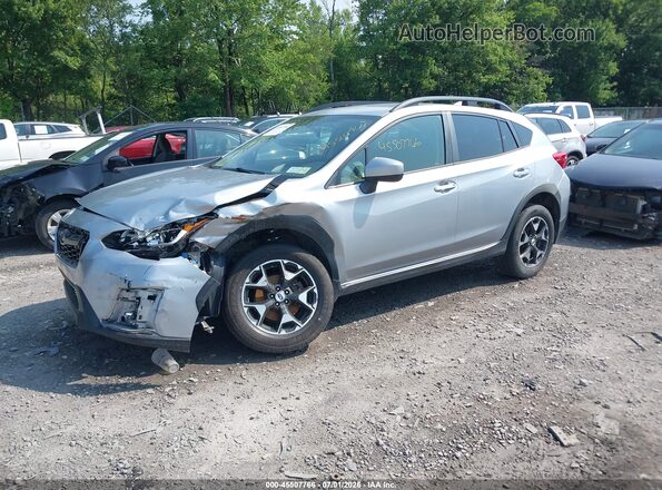 JF2GTADC8JH222015 2018 SUBARU CROSSTREK Silver Передня ліва чверть