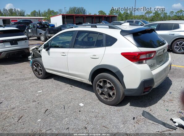 JF2GTADC8JH250834 2018 SUBARU CROSSTREK White Հետևի ձախ