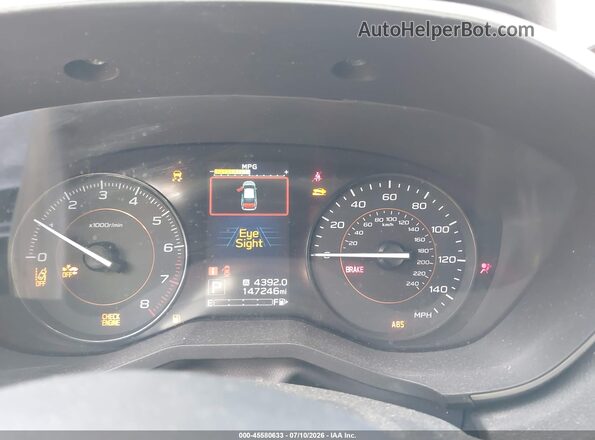 JF2GTADC8JH250834 2018 SUBARU CROSSTREK White Հետևի նստատեղերի տեսք