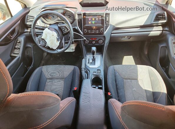 JF2GTADC9JH229233 2018 SUBARU CROSSTREK Оранжевый Вид панели приборов