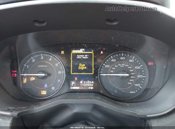 JF2GTADC9JH234481 2018 SUBARU CROSSTREK Orange Vista de los asientos traseros
