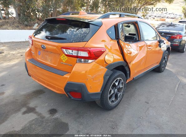 JF2GTADC9JH234481 2018 SUBARU CROSSTREK Orange Trasero derecho
