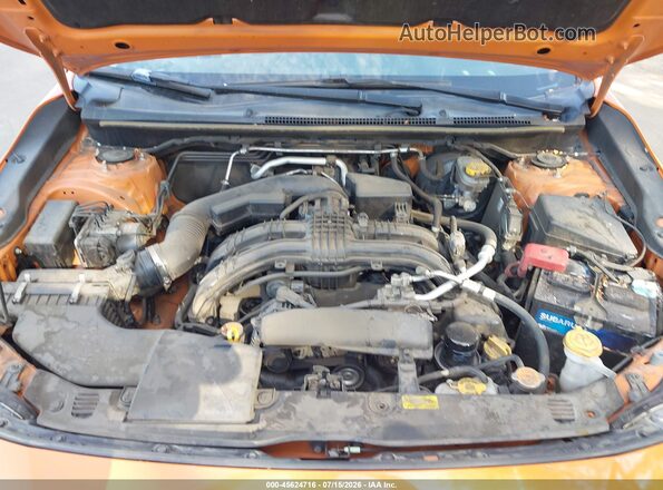 JF2GTADC9JH234481 2018 SUBARU CROSSTREK Orange Vista trasera